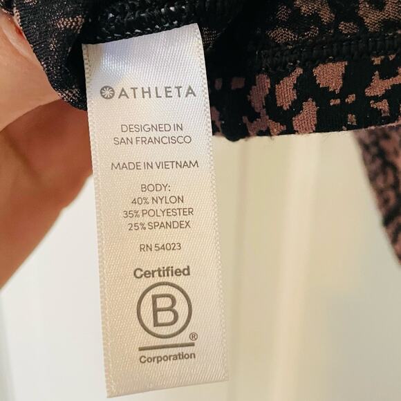 Athleta Shanty Crop Jacquard Tank - Picture 8 of 8